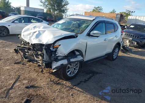 2018 Nissan Rogue Sv из США, поврежденный, VIN 5N1AT2MV2JC817060